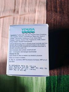 Venusia Moisturizing Cream 100GM