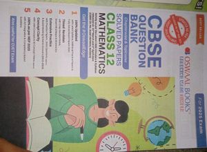 CBSE Class 12 Math Question Bank