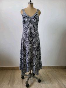 Floral Print Maxi Dress