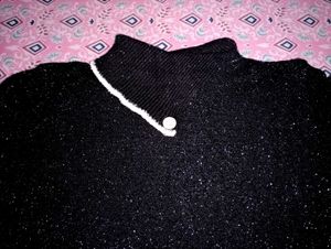 Sparkly Black Knit sweater