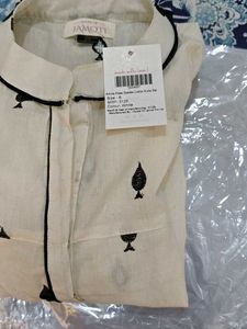 Pikes Spades Cotton Kurta