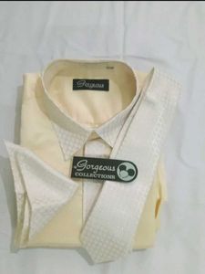 Men's Formal Shirt Set