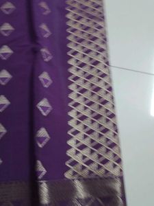 Dark Purple Soft Silk Saree...