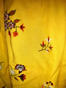 Yellow Floral Dress