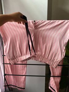 Victoria’s SEcret Signature Strips Pants