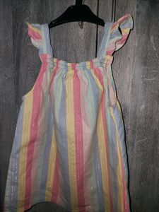 Colorful Cotton Top For Girls