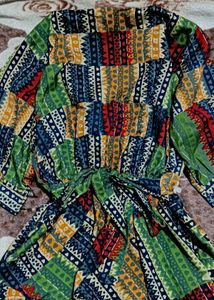 Colorful Patchwork Jumpsuit