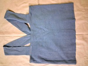 Light Blue Knit Tank Top