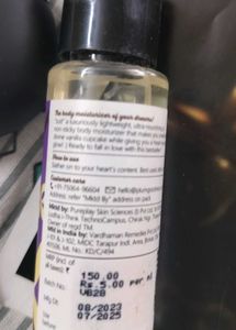 Plum Body Oil - Vanilla Vibes