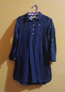 Polka Dot Tunic Top