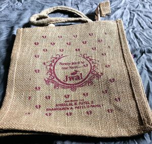 2 jute bag combo