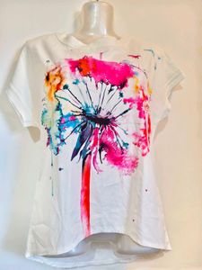 🆕Medium to Large Size Watercolor Flower Top