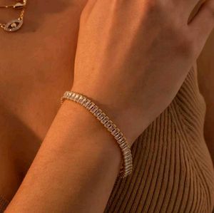 Gold-Tone Crystal Bracelet