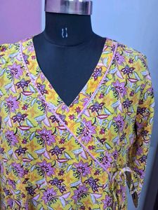 Floral Print Kurta