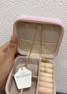 Heart And Bow Pendant Chain🎀🎀
