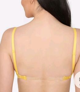 Yellow Backless Brand New Bra