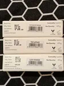 Pack Of 3 Lipstick
