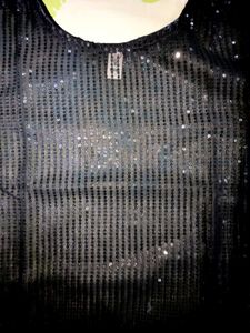 Sparkly Black Top