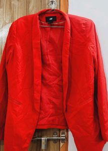 H&amp;M Red Blazer❤️Medium Size Blazer