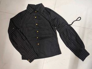 korean balloon sleeves Shirt