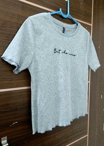 Gray Graphic Tee