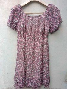 New With Tag Buff Cute Korean Midi Dress