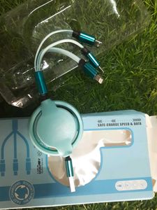 3 in 1 USB Cable 3a fast charging
