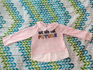 Babyhug Full Sleeve Top &amp;Pant Text Print