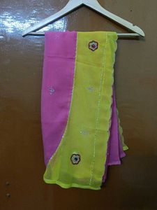 Churidar Kurta Set With Dupatta.