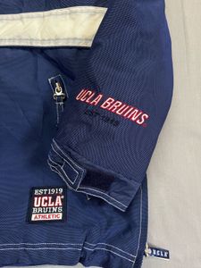 Y2K UCLA Striped Pullover Jacket