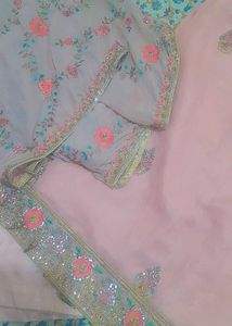 Pink Embroidered Salwar Kameez