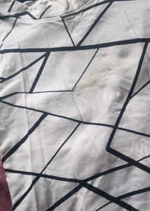 Patterned Long Sleeve Top