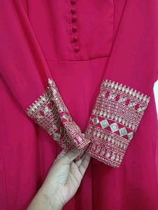 WOMEN Embrodairy Stright Kurta Set