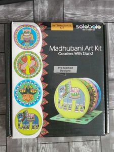Madhubani Art Kit - Coasters With Stand