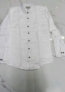 Classic White Linen Shirt