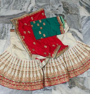 Heavy Sider Lehenga Choli 4kh Weight