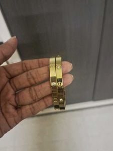 Gold Bangle Bracelet Set