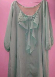 Mint Green Bow Top✨️plus Size