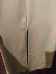 Bodycon Dress With Back Slit