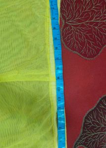 Yellow Anarkali