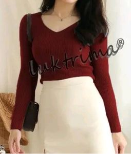 A Beautiful Red Top For Girls