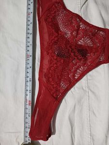 Red Lace Thong🔥