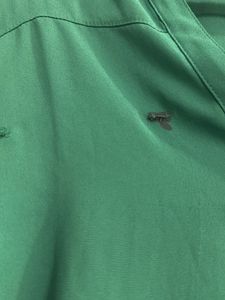 Green Button-Down Shirt