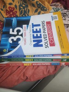 35 Years Pyq For Neet Combo  Of Three Subjects
