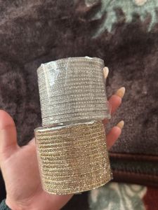 Silver &amp; Golden Bangles Set 🔥🔥