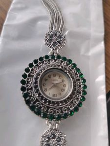 Green Stone Watch