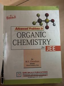 Organic Chemistry Book Ms chouhan For Jee