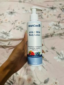 WishCare AHA/BHA Body Lotion