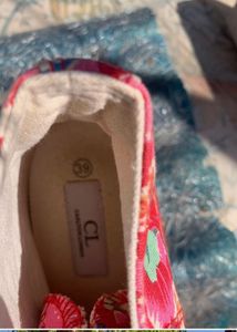 Floral High Top Sneakers.....