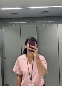 korean beautiful Striped V-Neck Top